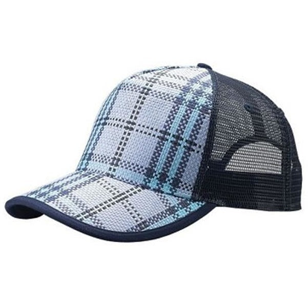 Plaid trucker sale hat