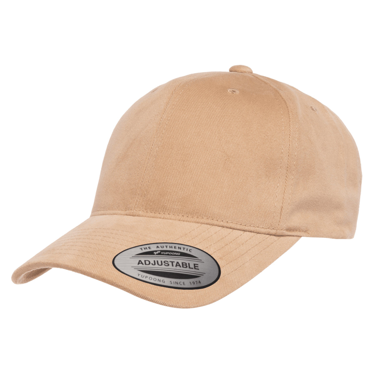 Plain Baseball Cap with Velcro Strap - More Colors