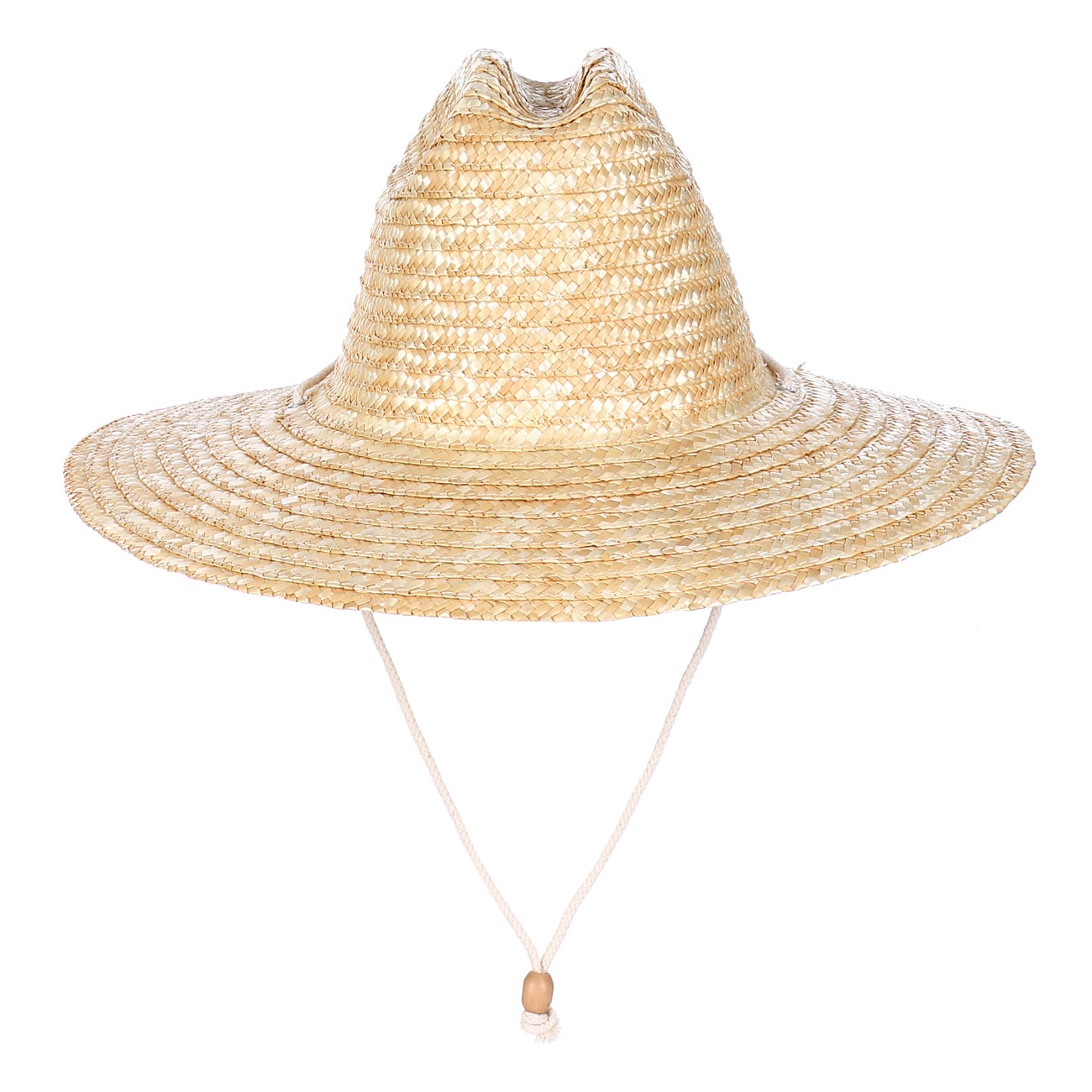 Lifeguard Straw Adjustable Chin Cord Hat