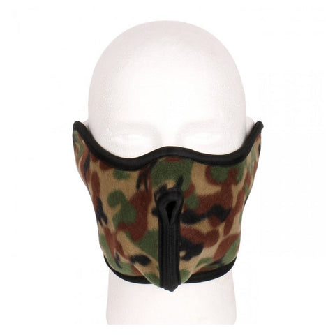 Fleece Half Cover Face Ski Masks And Earmuffs