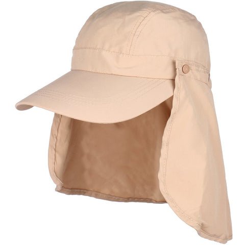 Summer Bucket Cap Style with Removable Back Flap 
