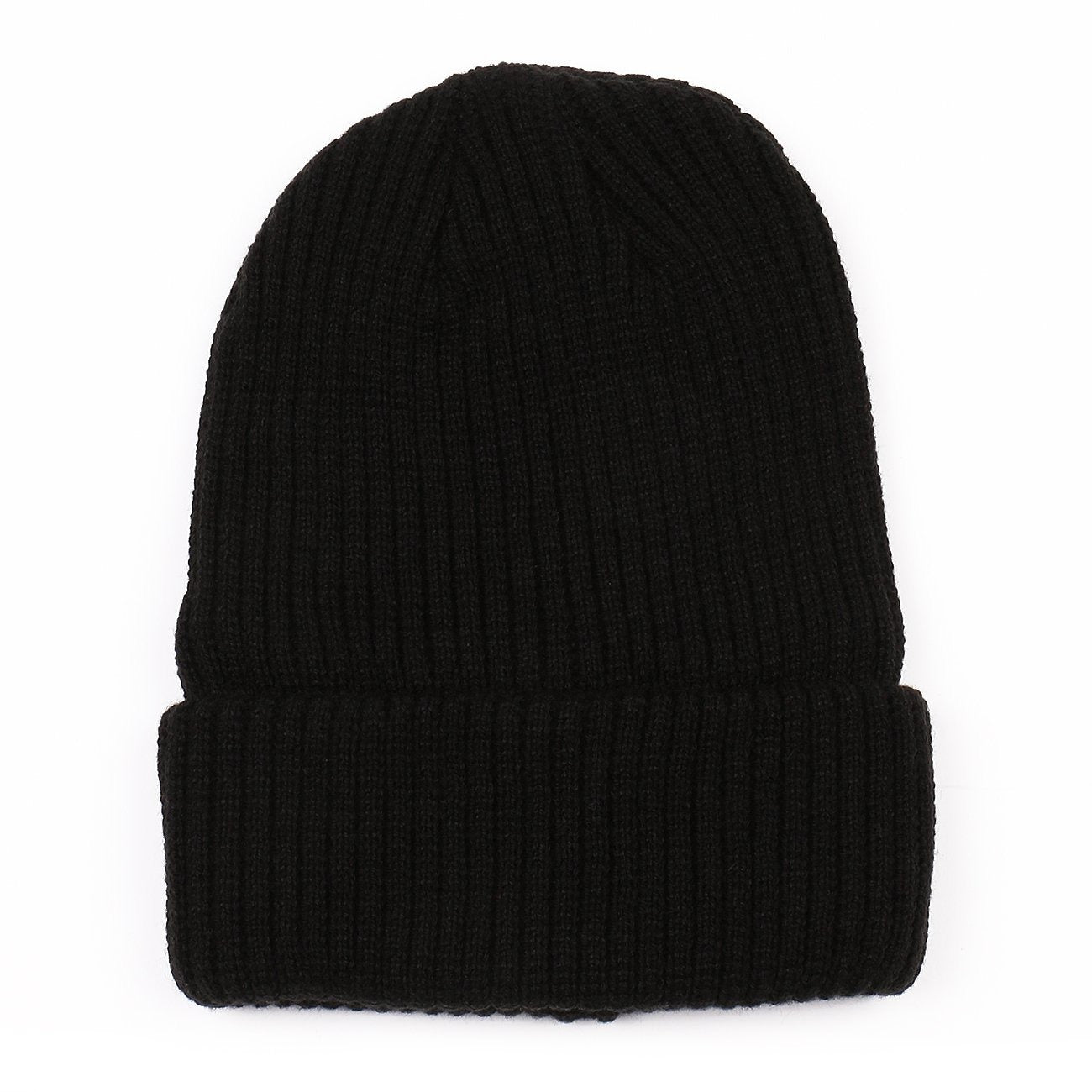 Solid Thermal Thick Knitted Winter Beanie
