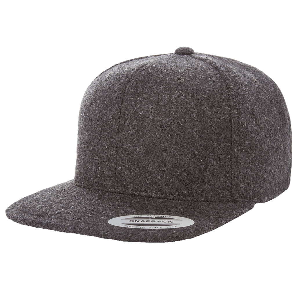 Melton Wool Back Wholesale Adjustable 2040USA | Snap Hats Caps & –