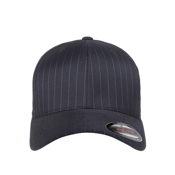 Flexfit Pinstripe Curved Brim Hat