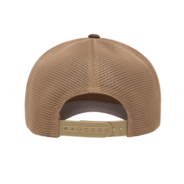 Yupoong Classics Two-Tone Unstructured 6-Panel 360 Omnimesh Snapback