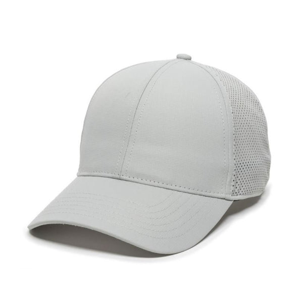 Mesh Low Profile 6 Panel Structured Pre-Curved Visor Trucker Hat Cap