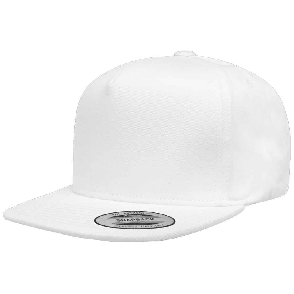 5 2040USA Yupoong Classic Twill Adjustable Flexfit Snapback Cotton Cap – Panel
