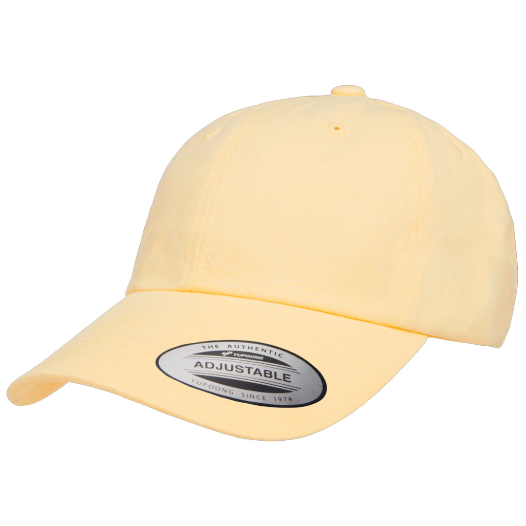 Yupoong Classics Peached Cotton Twill – 6-Panel Dad Cap 2040USA